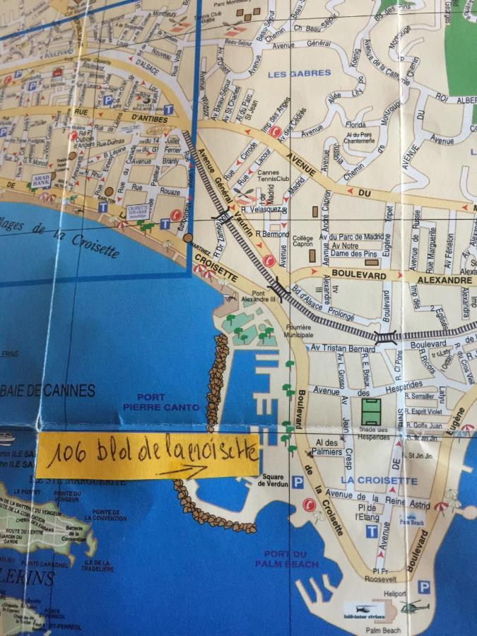 Cannes Croisette &Palm Beach,Parking Exterior foto